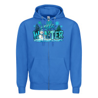 True Royal hello winter snowman Zipper Hoodie - MaliasSmallBusiness