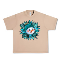 Burro cute snowman winter sunflower Urban Heavy Tee - Jasminsmagicworld
