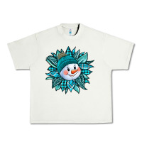 Pistachio cute snowman winter sunflower Urban Heavy Tee - Jasminsmagicworld