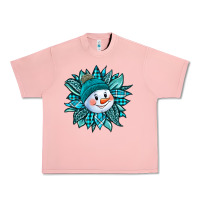 Salmon cute snowman winter sunflower Urban Heavy Tee - Jasminsmagicworld