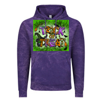 Cloud Purple trick or treat tumbler Vintage Hoodie - BundleAndBundleShop