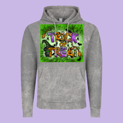 Trick Or Treat Tumbler Vintage Hoodie Designed By Bundleandbundleshop