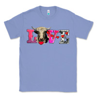 Colony Blue love with holstein cow Classic Tee - AdoDesignShop