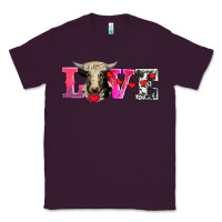 Plum love with holstein cow Classic Tee - AdoDesignShop
