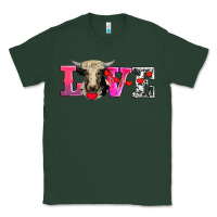 Sports Green love with holstein cow Classic Tee - AdoDesignShop
