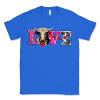True Royal love with holstein cow Classic Tee - AdoDesignShop