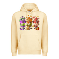 Pina Colada Hallothanksmas coffee cups Premium Hoodie - NancyCooperArtShop