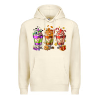Sandshell Hallothanksmas coffee cups Premium Hoodie - NancyCooperArtShop