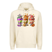 Tofu Hallothanksmas coffee cups Premium Hoodie - NancyCooperArtShop