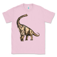 Bubblegum Pink Brachiosaurus Classic Tee - LillyAllenDesigns