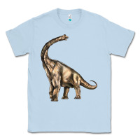 Dusty Blue Brachiosaurus Classic Tee - LillyAllenDesigns