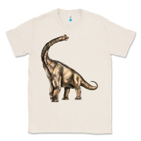 Natural Brachiosaurus Classic Tee - LillyAllenDesigns