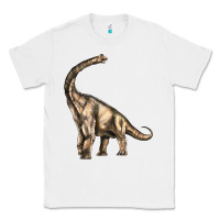 White Brachiosaurus Classic Tee - LillyAllenDesigns