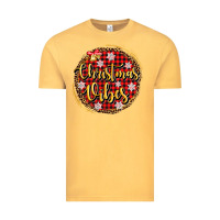 Vintage Mustard christmas vibes Vintage Tee - AdoDesignShop