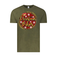 Vintage Olive christmas vibes Vintage Tee - AdoDesignShop