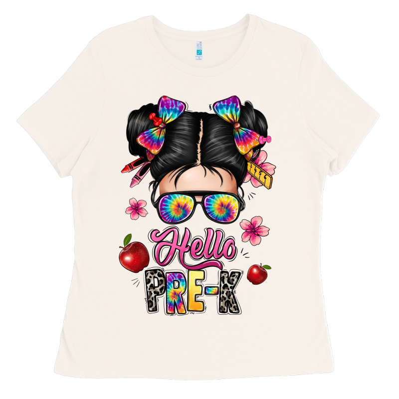 Hello Pre K Ladies Tee by texasbilliewilder | Teevron