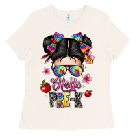 Bone hello pre k Ladies Tee - texasbilliewilder