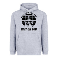 Heather Grey EFF You See Kay Why Oh You Skeleton Yogas Vintage Heavyweight Hoodie - Bettercallsaul