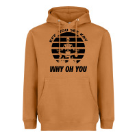 Meerkat EFF You See Kay Why Oh You Skeleton Yogas Vintage Heavyweight Hoodie - Bettercallsaul