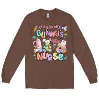 Chestnut every favorite bunnys nurse Long Sleeve Tee - MaliasSmallBusiness