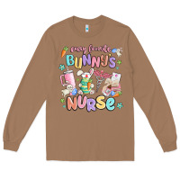 Toasted Coconut every favorite bunnys nurse Long Sleeve Tee - MaliasSmallBusiness