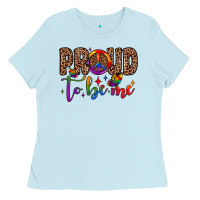 Baby Blue proud to be me Ladies Tee - JahusDesignShop