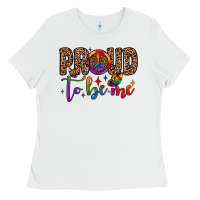 White proud to be me Ladies Tee - JahusDesignShop