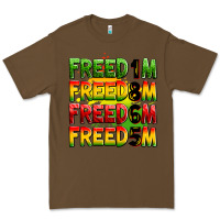 Cacao Freedom 1865 Premium Tee - Zillion Design Studio