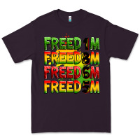 Plum Freedom 1865 Premium Tee - Zillion Design Studio