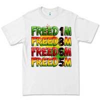 White Freedom 1865 Premium Tee - Zillion Design Studio