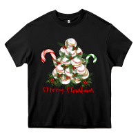 Black merry christmas baseball Heavy Core Tee - RanaPortraitStore