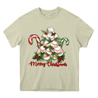 Mossy merry christmas baseball Heavy Core Tee - RanaPortraitStore
