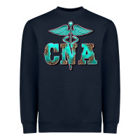 Navy western nurse certified nurse assistant medilcal symbol Heavyweight Sweatshirt - BarkalooDesign