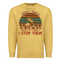 Antique Gold Some Dream About Goals I Stop Them Premium Sweatshirt - Bettercallsaul