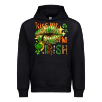 St. Patrick's Kiss Me I'm Irish With Lip Urban Hoodie | Teevron