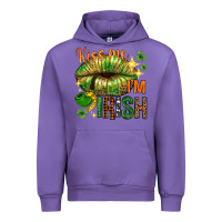 Tulip St. Patrick's Kiss me I'm Irish with lip Urban Hoodie - HowdyJamesFarm