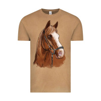 Vintage Camel horse portrait Vintage Tee - Artiststas