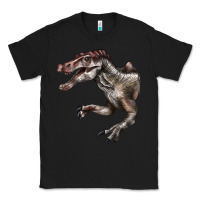 Black Spinosaurus Face Classic Tee - LillyAllenDesigns