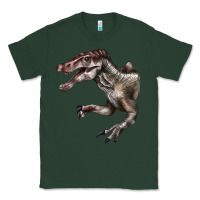 Sports Green Spinosaurus Face Classic Tee - LillyAllenDesigns