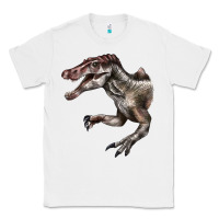 White Spinosaurus Face Classic Tee - LillyAllenDesigns