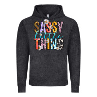 Vintage Black sassy little thing Vintage Hoodie - RanaPortraitStore