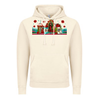 Vintage Artic lady of guadalupe coffee cups libbey glass Vintage Hoodie - Jasminsmagicworld
