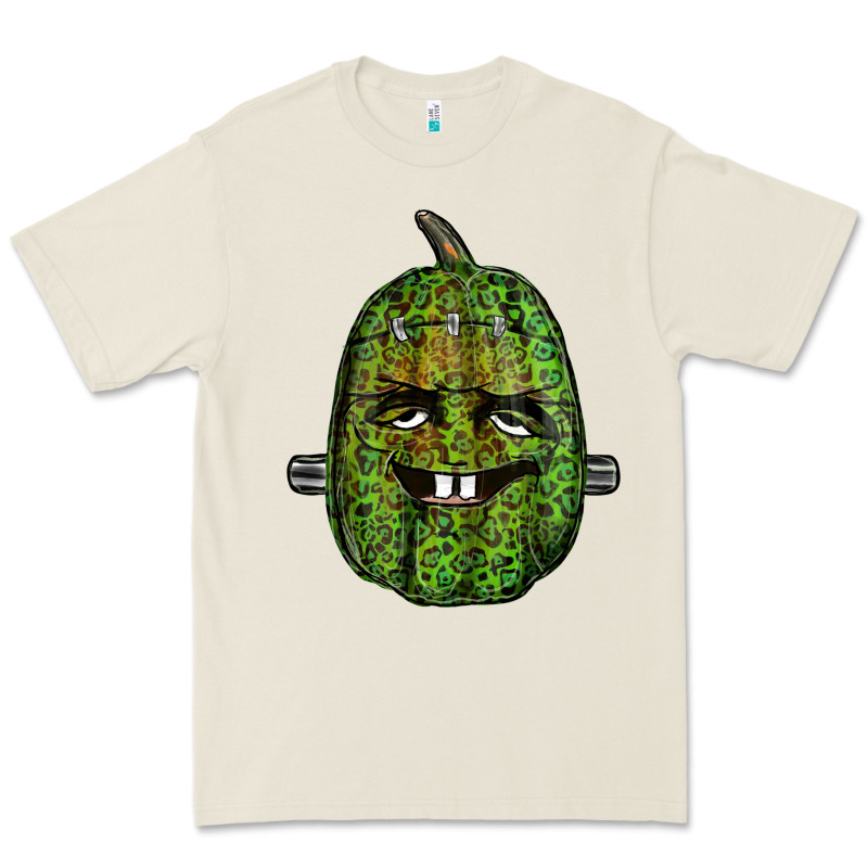 Leopard Pumpkin Frankestein Premium Tee by RanaPortraitStore | Teevron