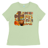 Matcha pumpkin spice and jesus christ Ladies Tee - Zillion Design Studio