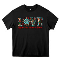 Black love make this house a home Heavy Core Tee - RanaPortraitStore
