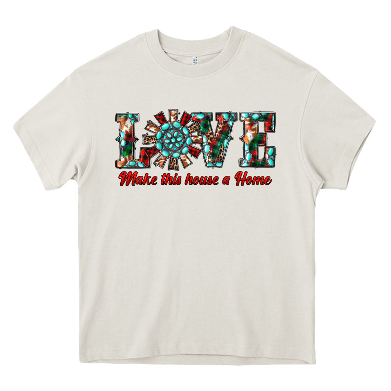 Love Make This House A Home Heavy Core Tee by RanaPortraitStore | Teevron
