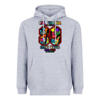 Heather Grey California 89 Heavyweight Hoodie - Bettercallsaul