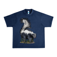 Navy skunk Urban Heavy Tee - LillyAllenDesigns