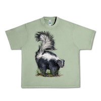 Oil Green skunk Urban Heavy Tee - LillyAllenDesigns