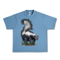 Pebble Blue skunk Urban Heavy Tee - LillyAllenDesigns